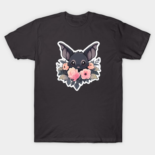 Pastel Goth Cute Bat T-Shirt by DarkSideRunners